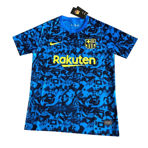 Trainingsshirt Barcelona 2021-22 Blau